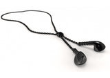 Earbud Necklace [Black]