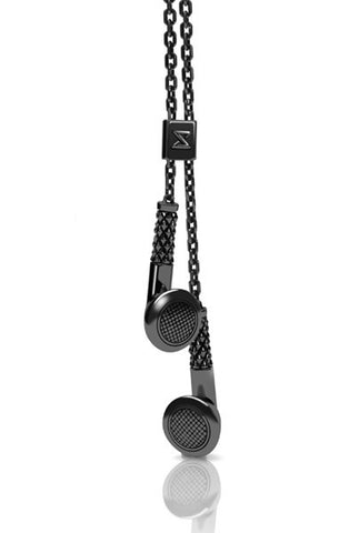 Earbud Necklace [Black]