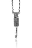 Audio Plug Necklace [Silver]